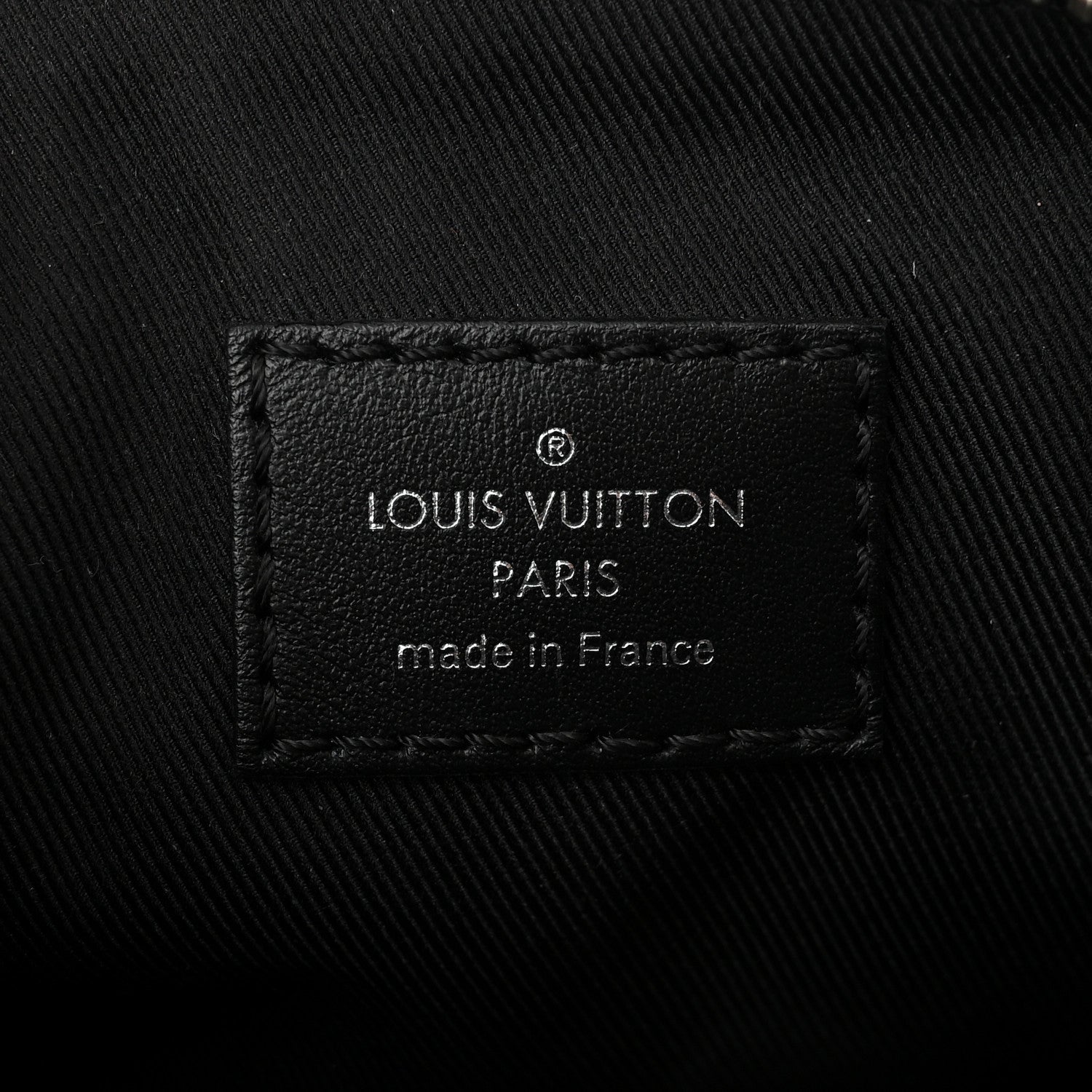 Louis Vuitton Reverse Monogram Eclipse Keepall XS Black 6 of 10