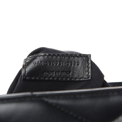 Saint Laurent Calfskin Y Quilted Monogram Toy Loulou Crossbody Bag Black 9 of 9