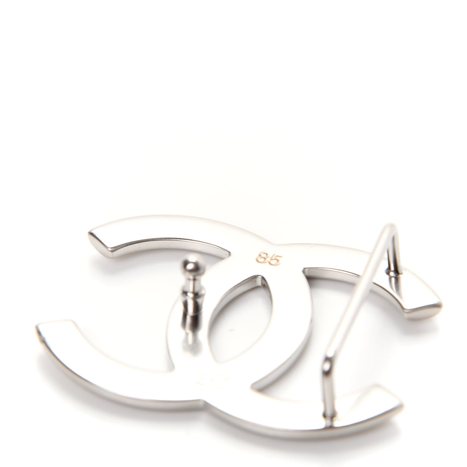 Chanel Calfskin CC Reversible Belt 85 Black Burgundy 5 of 7