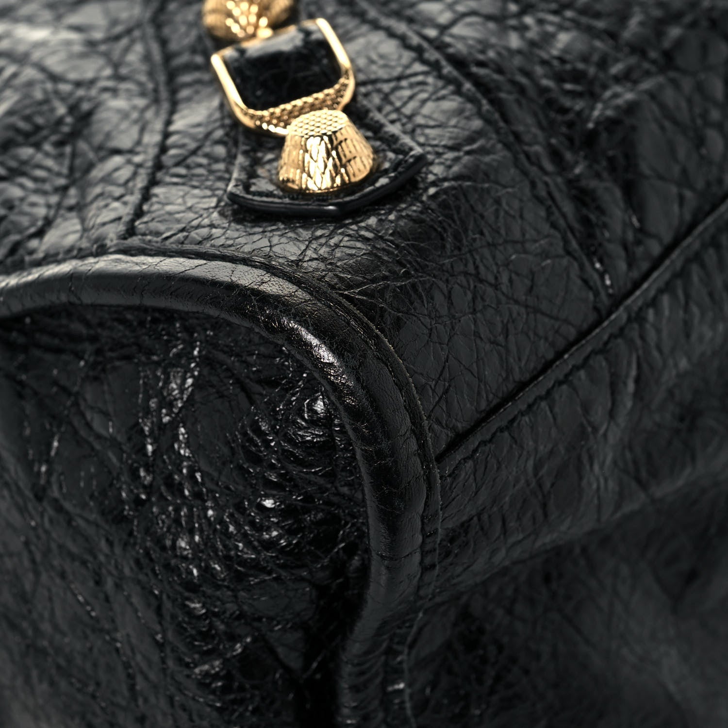 Balenciaga Agneau Giant 12 Gold Hardware City Black 9 of 12