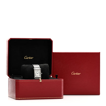 Cartier Stainless Steel 25mm Must de Cartier Tank Quartz Watch 5 of 5