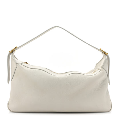 Celine Supple Calfskin Medium Romy Shoulder Bag Rice 1 of 16