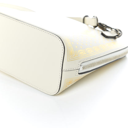 Gucci X SEGA Calfskin GUCCY Stars Mini Dome Shoulder Bag Mystic White Gold 9 of 9