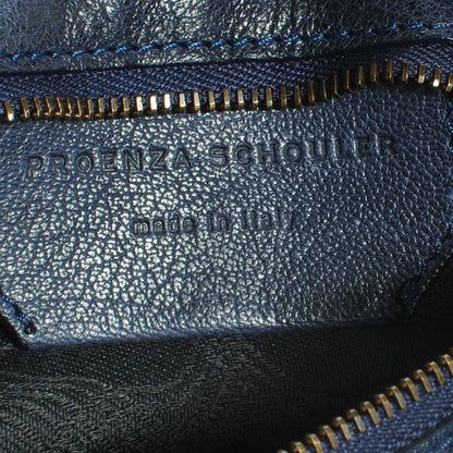 Proenza Schouler Lambskin PS1 Medium Satchel Midnight 7 of 8