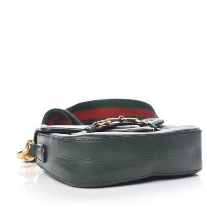 Gucci Calfskin Small Lady Web Shoulder Bag Green 5 of 17