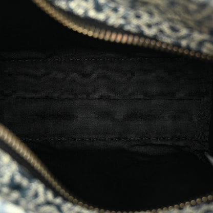 Marc Jacobs Cotton Washed Monogram Denim Crossbody Tote Bag Sun Faded Denim 5 of 11