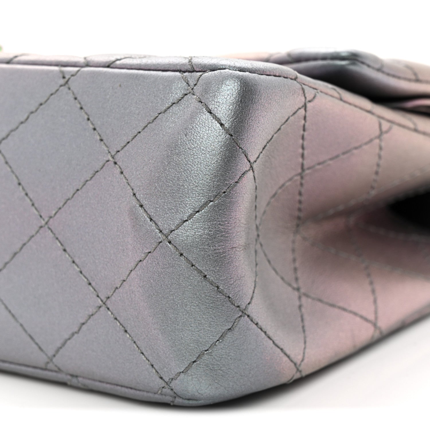 Chanel Iridescent Lambskin Quilted 2.55 Reissue 226 Flap Light Purple 10 of 11
