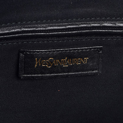 Saint Laurent Pebbled Lambskin Medium Easy Sac Black 6 of 16