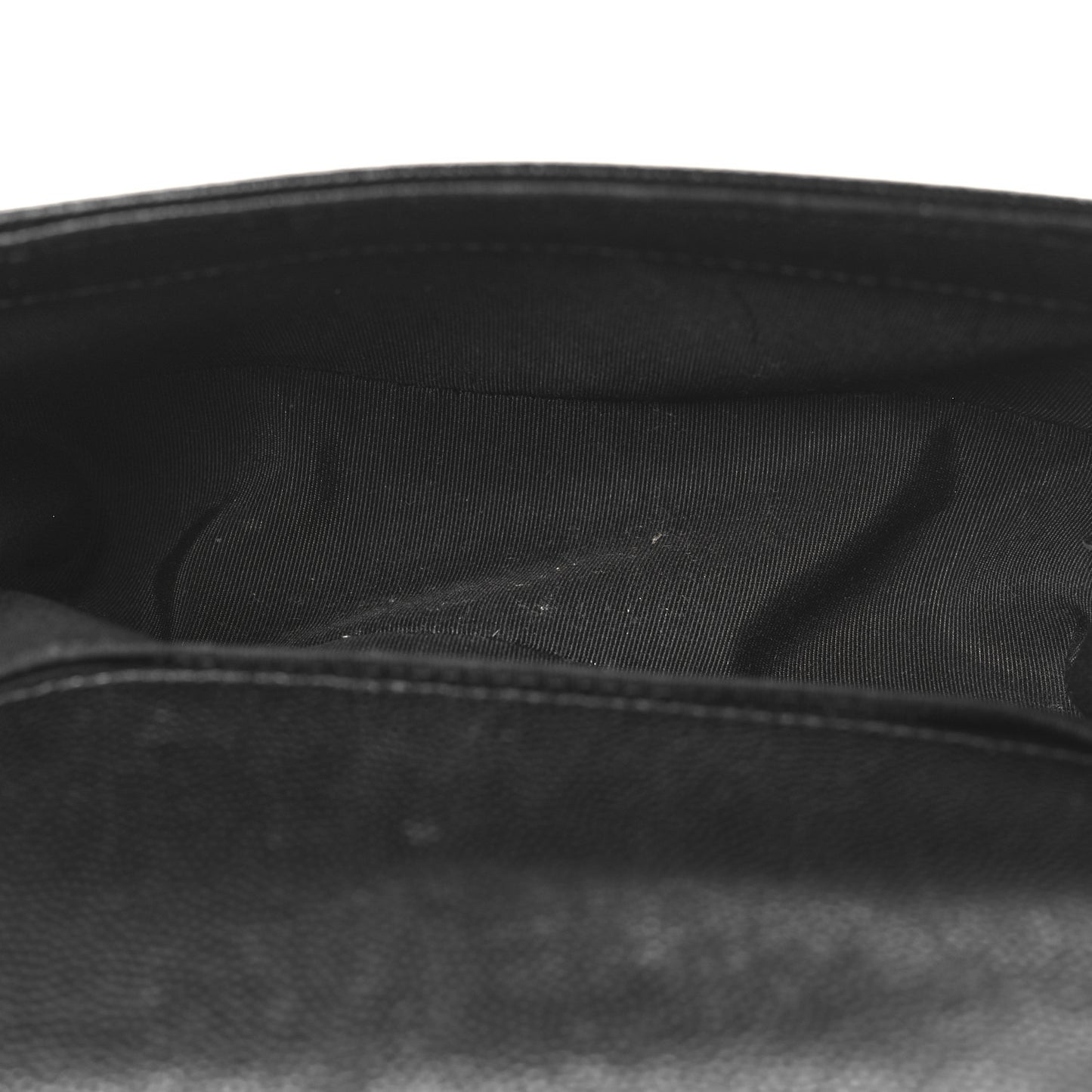 Caviar Quilted Small Boy Flap Black