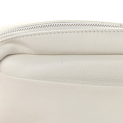 Balenciaga Calfskin Logo S Everyday Camera Bag White 14 of 15