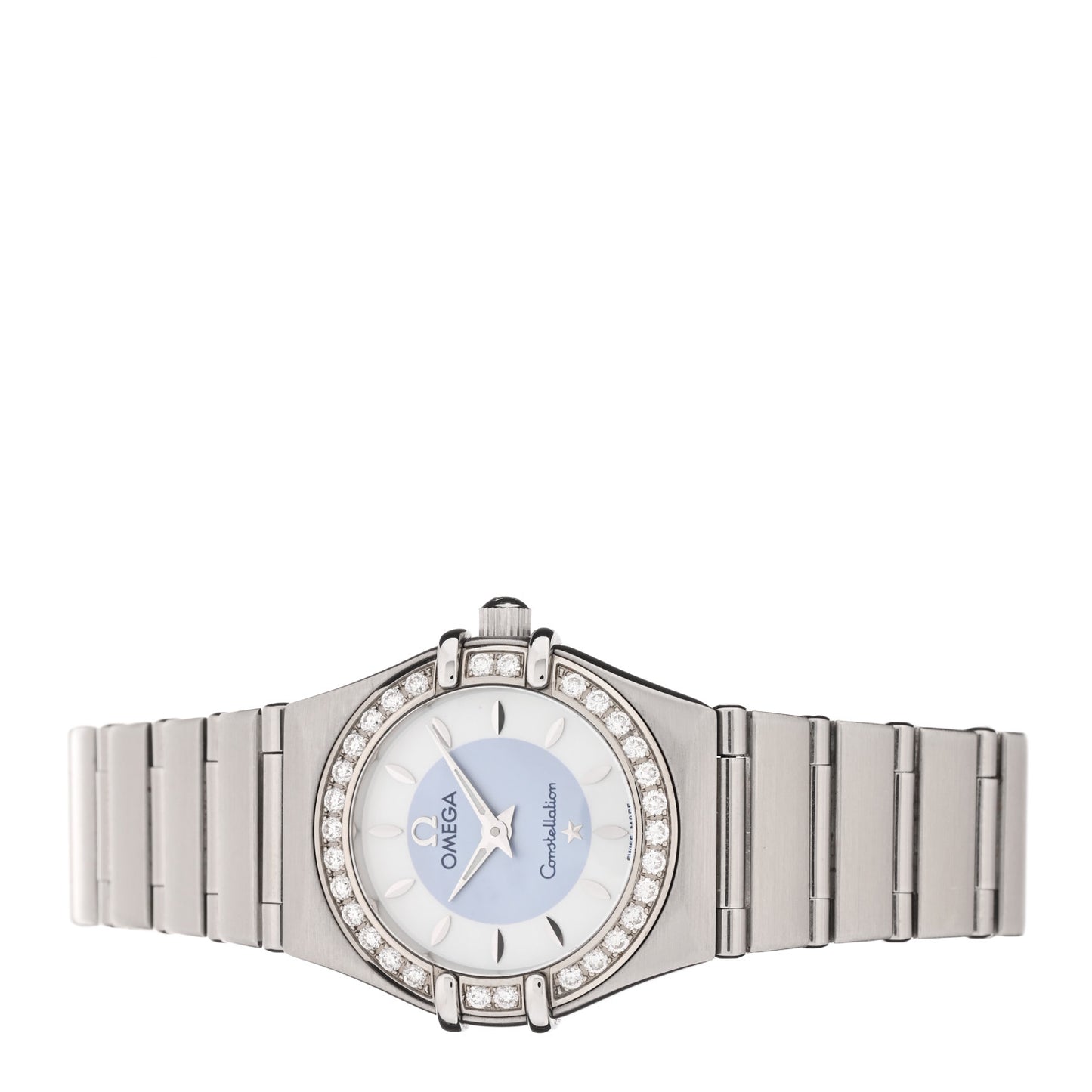 Stainless Steel Diamond Bezel 23mm Constellation Quartz Watch 1466.84.00
