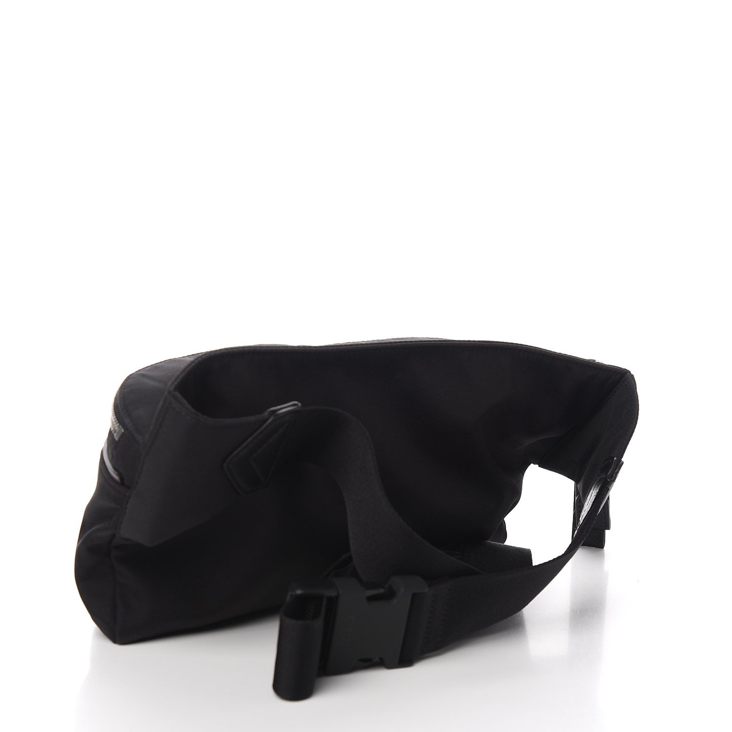 Nylon Downtown Belt Bag Black
