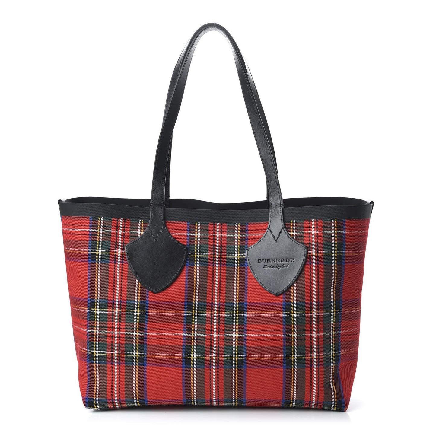 Vintage Check The Giant Reversible Tote Antique Yellow Bright Red