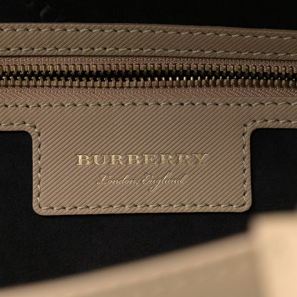 Burberry Trench Calfskin Medium DK88 Top Handle Bag Honey 6 of 11