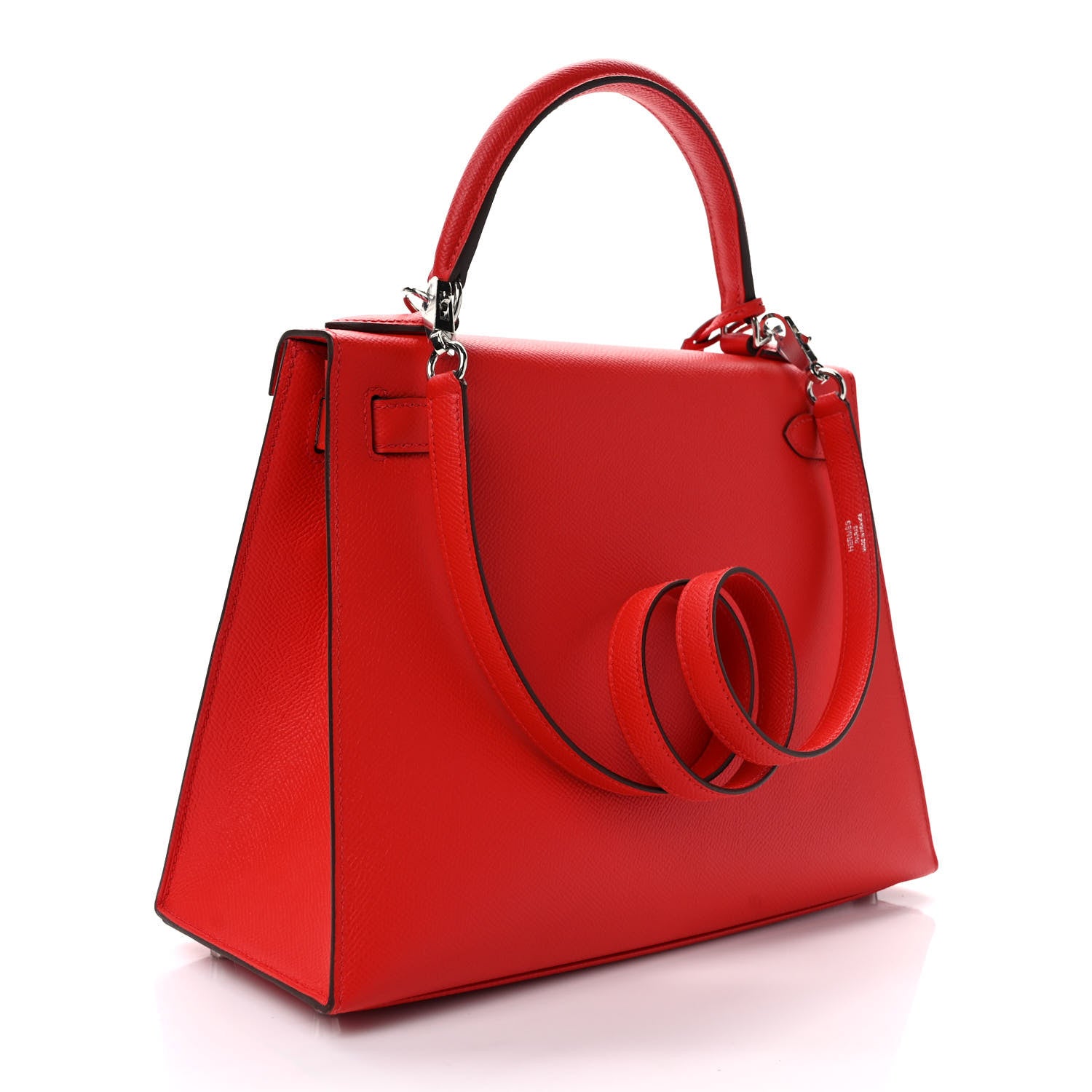 Hermes Epsom Kelly Sellier 28 Rouge de Coeur 3 of 11