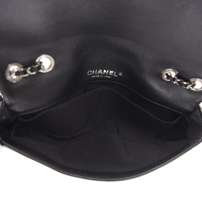 Chanel Patent Quilted Mademoiselle East West Flap Black 4 of 13