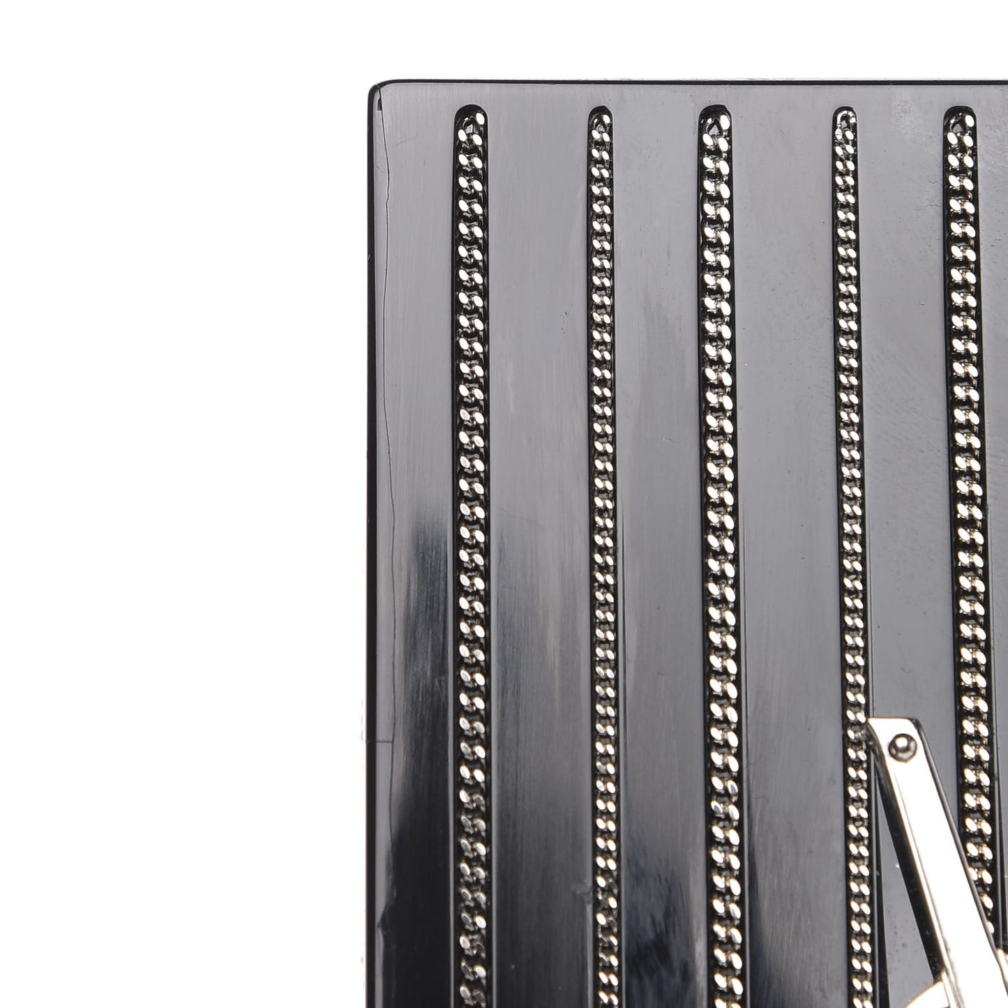 Acrylic Metal Miniadure Logo Match Box Black