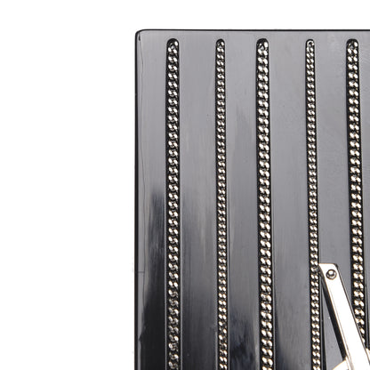 Saint Laurent Acrylic Metal Miniadure Logo Match Box Black 10 of 12