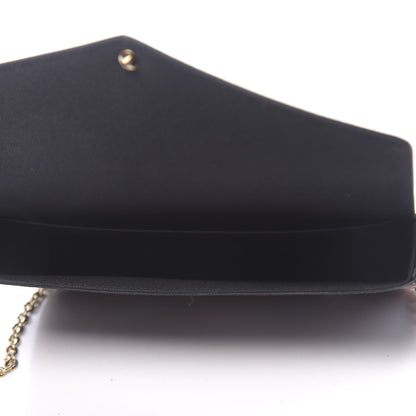 Louis Vuitton Game On Felicie Chain Wallet Black 6 of 10