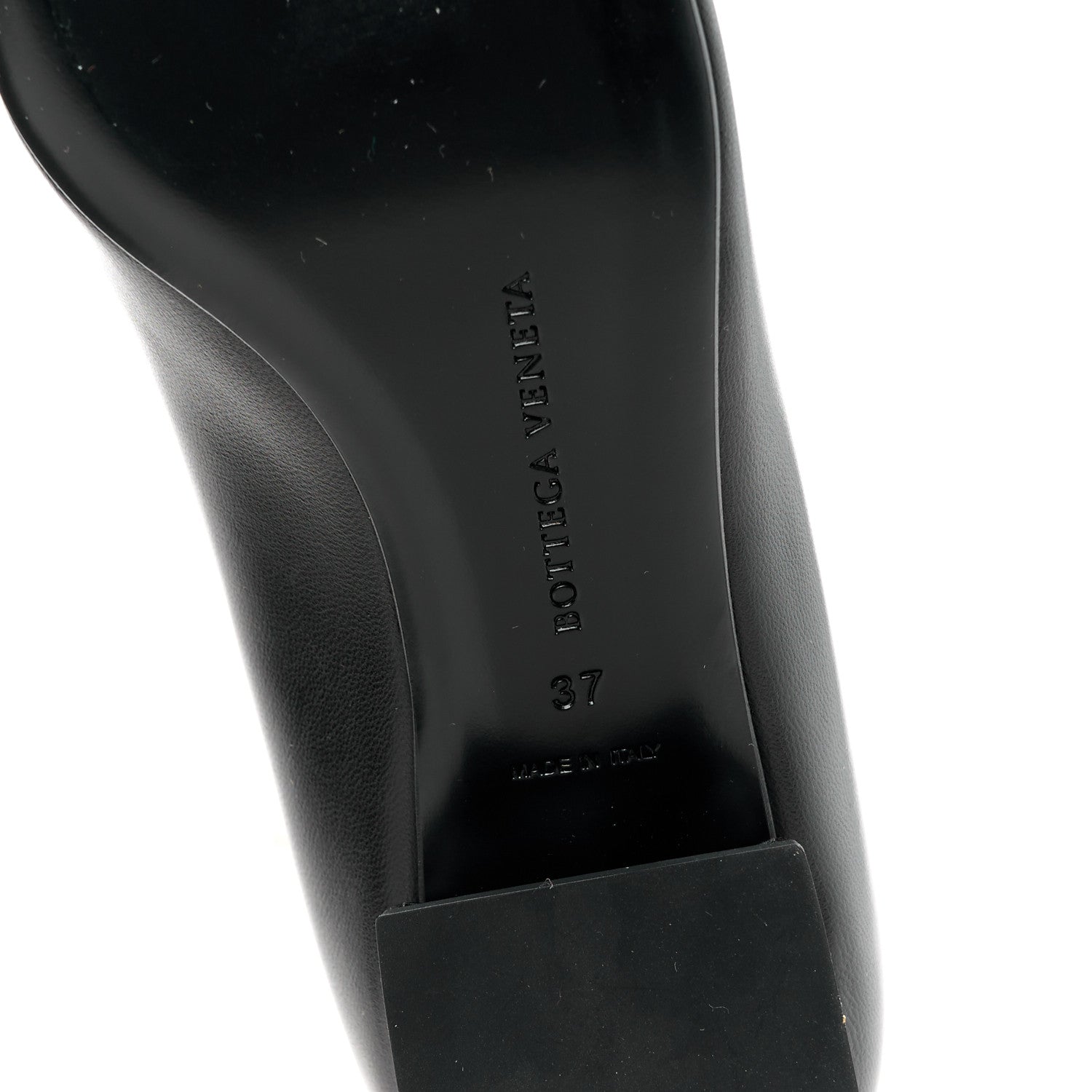 Bottega Veneta Nappa Intrecciato Pumps 37 Black 6 of 8