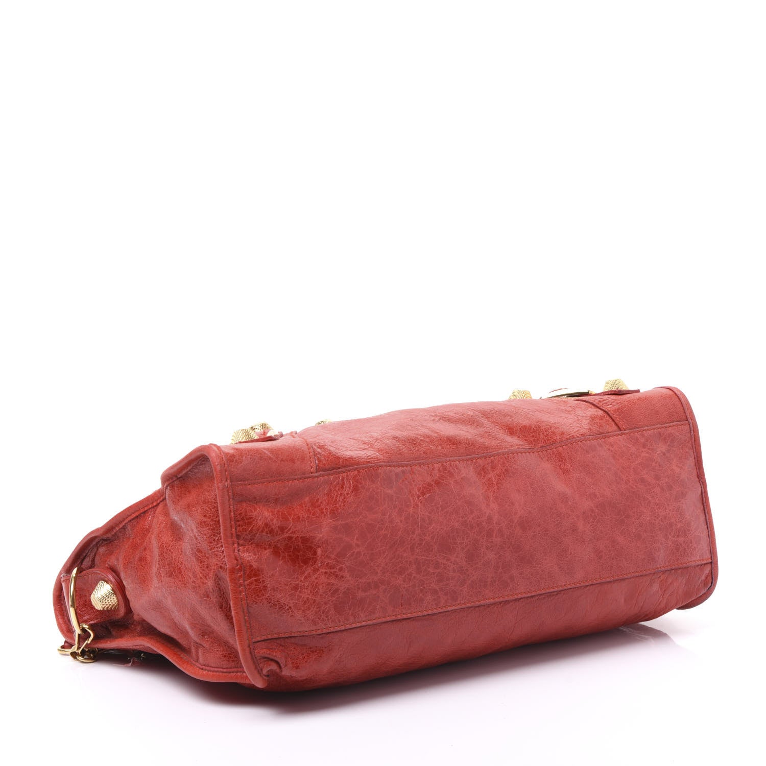 Balenciaga Agneau Giant 21 Gold Hardware City Rouge Coquelicot 3 of 10
