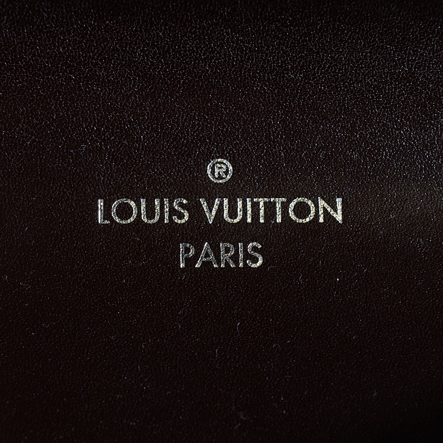 Louis Vuitton Calfskin Damier Mosaic Enveloppe PM Dark Brown 6 of 8
