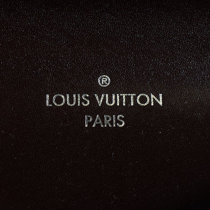 Louis Vuitton Calfskin Damier Mosaic Enveloppe PM Dark Brown 6 of 8