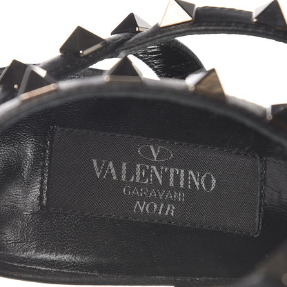 Valentino Garavani Patent Nappa Rockstud Ankle Strap 65mm Pumps 36.5 Black 6 of 7