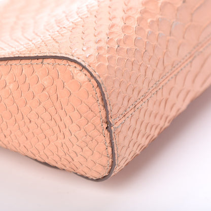 Mulberry Nappa Snake Embossed Small Lily Natural 14 of 23