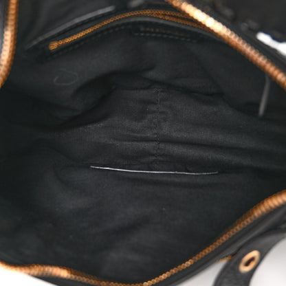 Balenciaga Agneau Arena Small Le Cagole Shoulder Bag Black 6 of 10