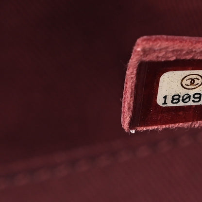 Chanel Crumpled Grained Calfskin Jumbo CC Crave Flap Brown 7 of 12