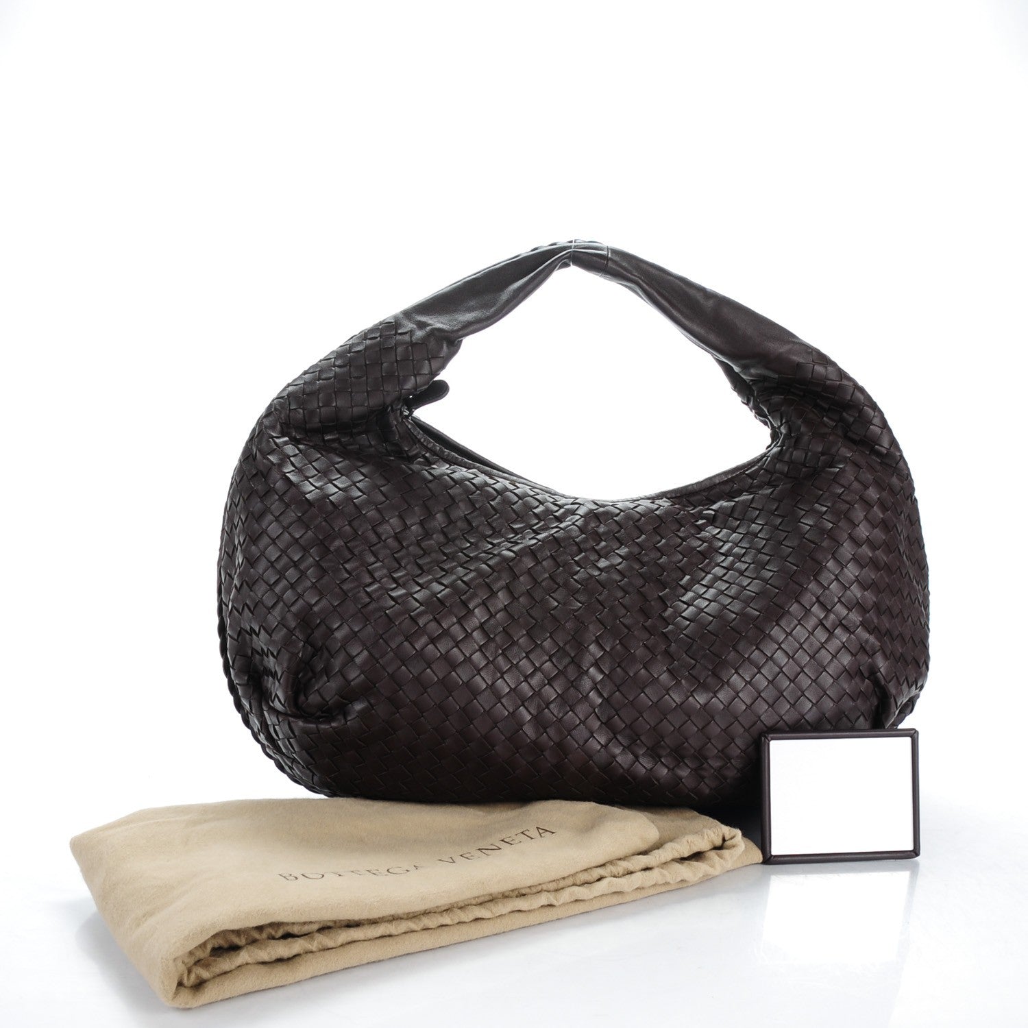 Bottega Veneta Nappa Intrecciato Large Belly Veneta Hobo Ebano 9 of 9