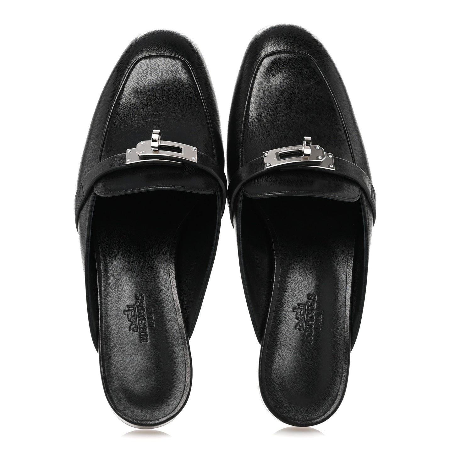 Goatskin Oz Mules 37 Black