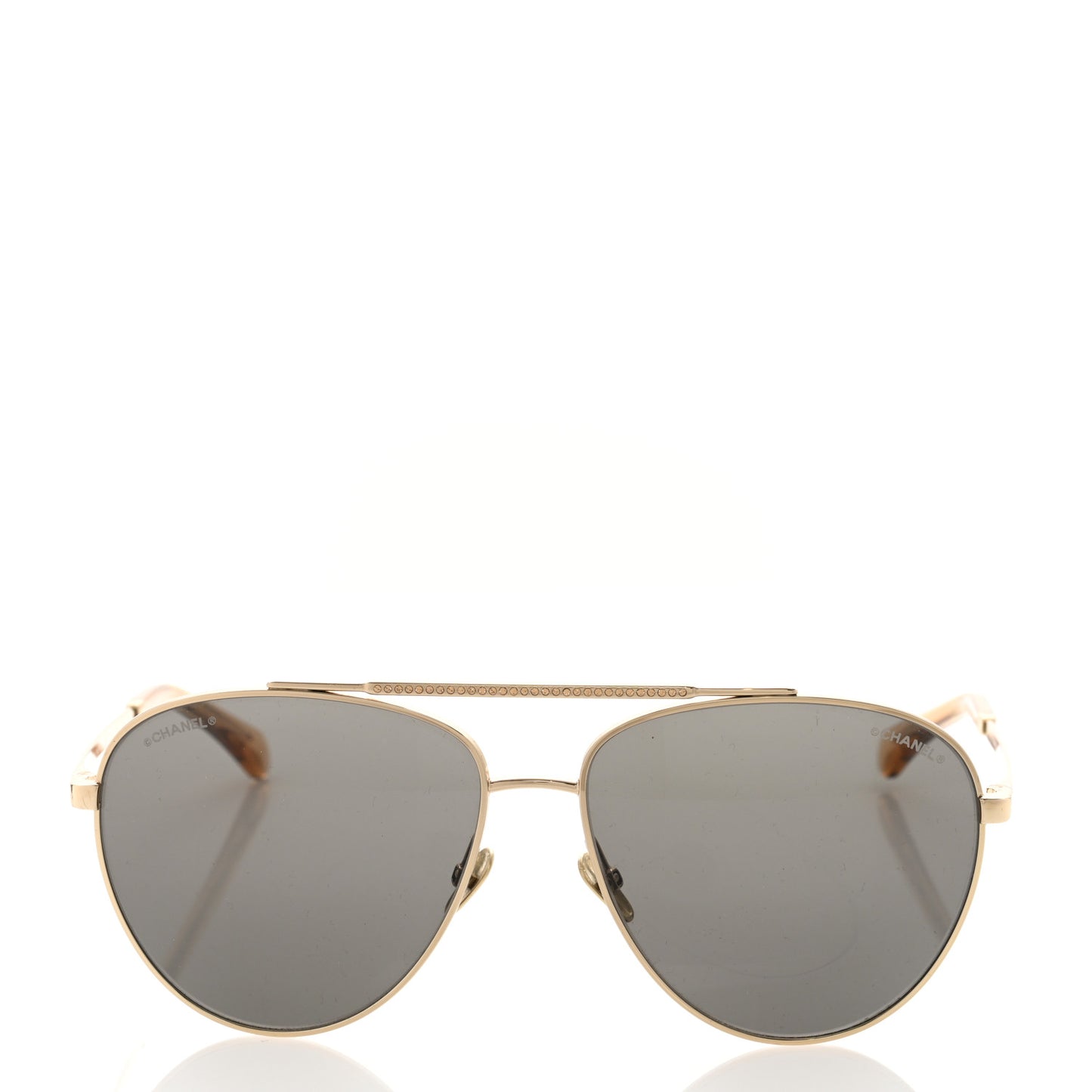 Metal Aviator Sunglasses 4279-B Gold