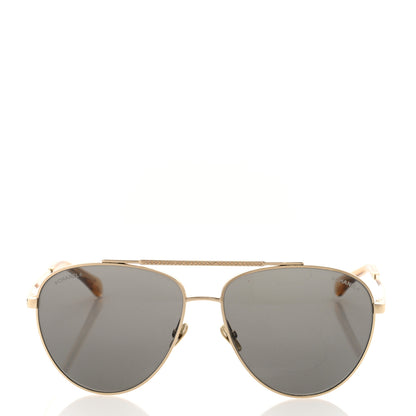 Chanel Metal Aviator Sunglasses 4279-B Gold 2 of 8