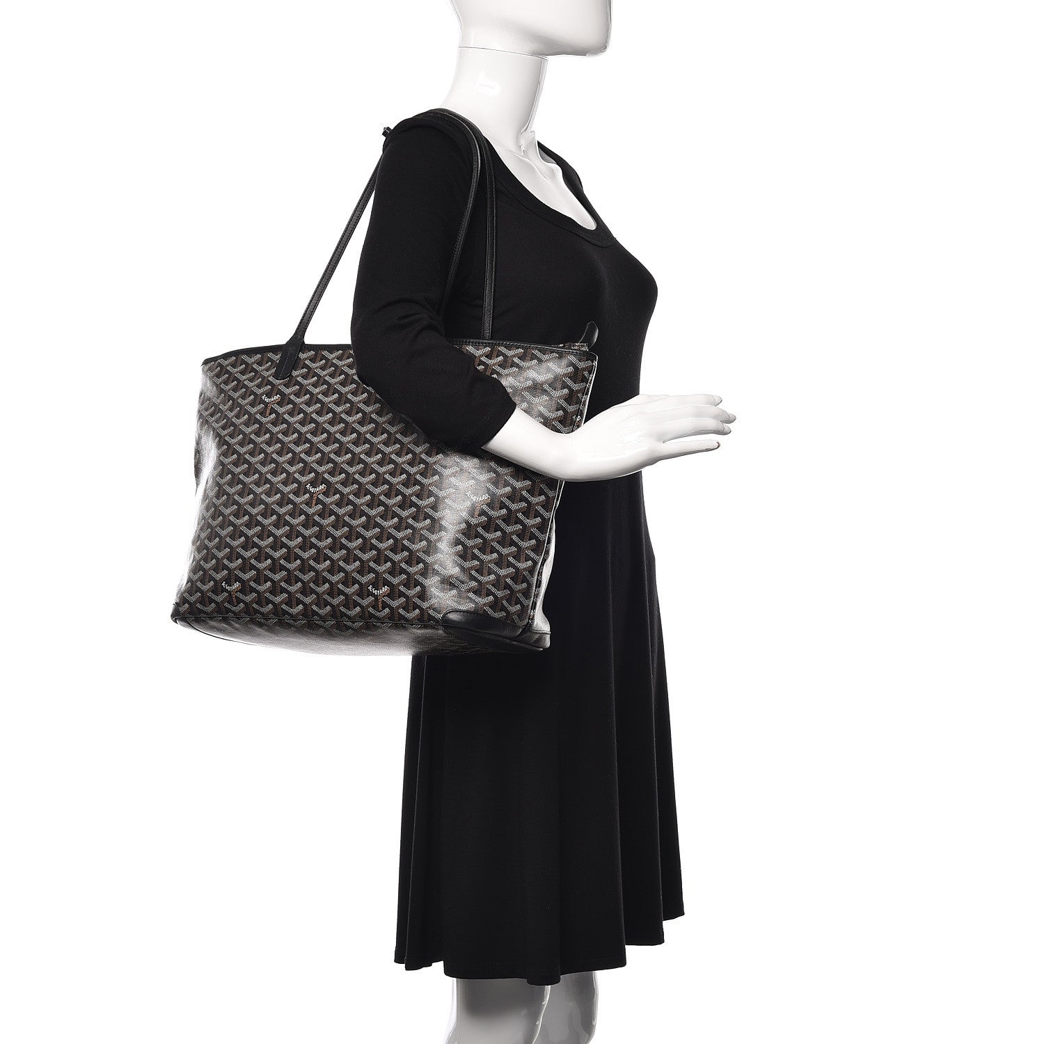 Goyard Goyardine Artois MM Black 2 of 18