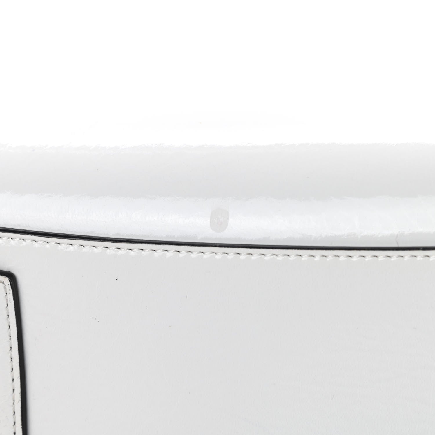 Givenchy Crinkled Patent Calfskin Mini Antigona White 13 of 16