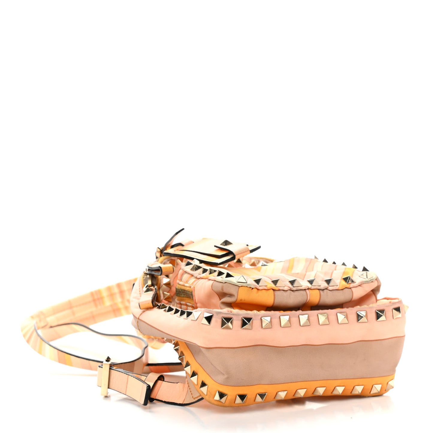Vitello Native Couture 1975 Mini Rockstud Backpack Multicolor