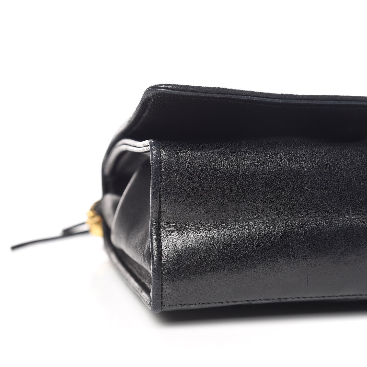 Chanel Lambskin Quilted Small Tassel Single Flap Black 10 of 12