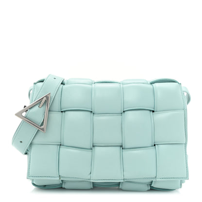 Bottega Veneta Nappa Maxi Intreccio Padded Cassette Crossbody Bag Spearmint 1 of 14