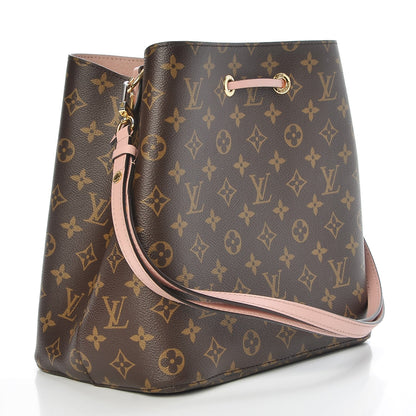Louis Vuitton Monogram Neonoe MM Rose Poudre 3 of 9
