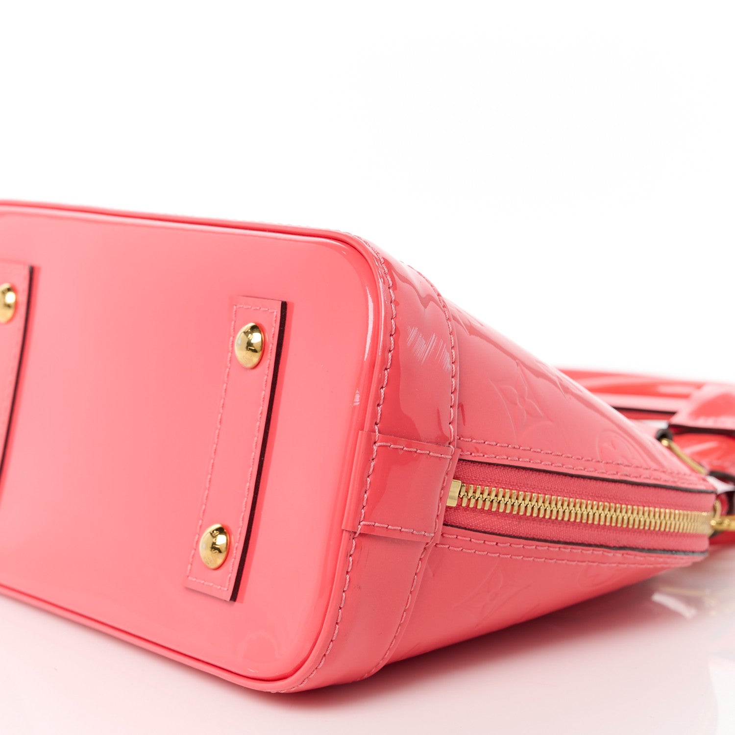 Louis Vuitton Vernis Alma BB Rose Litchi 13 of 13