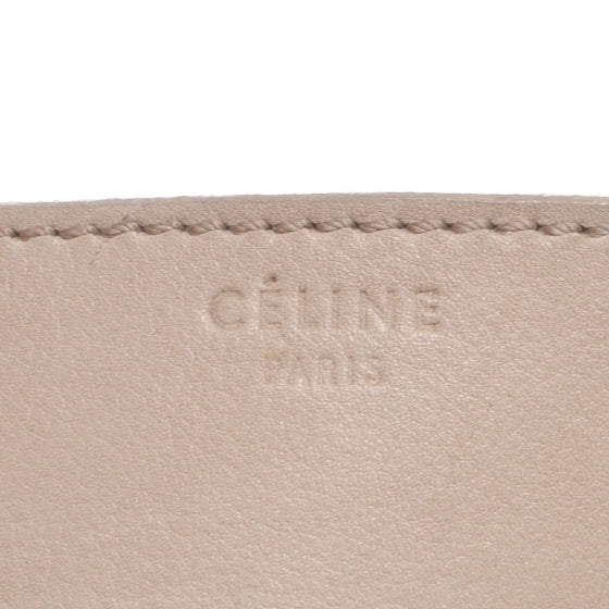 Smooth Calfskin Medium Phantom Luggage Bag Taupe