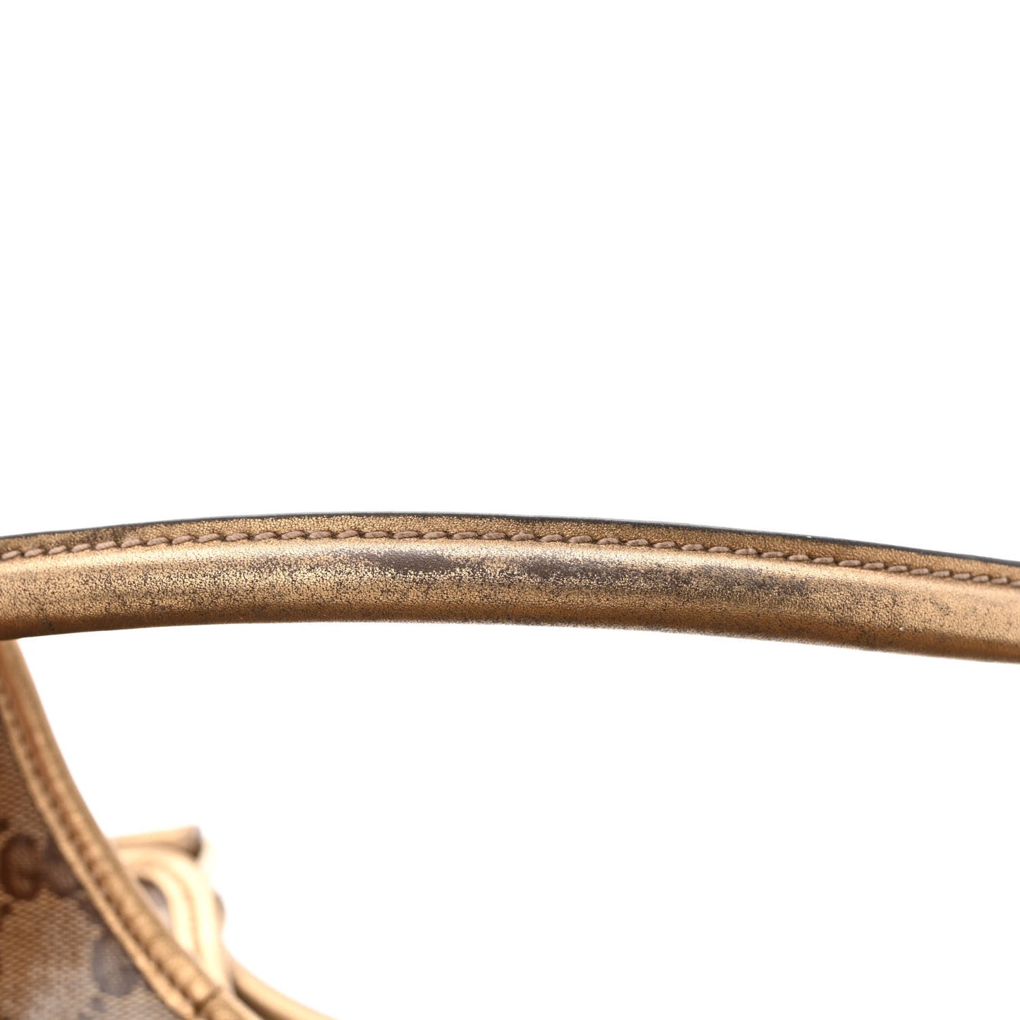 Crystal Monogram Medium Joy Shoulder Bag Bronze
