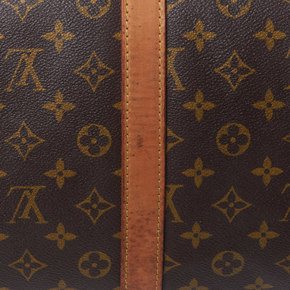 Louis Vuitton Monogram Keepall Bandouliere 55 11 of 12