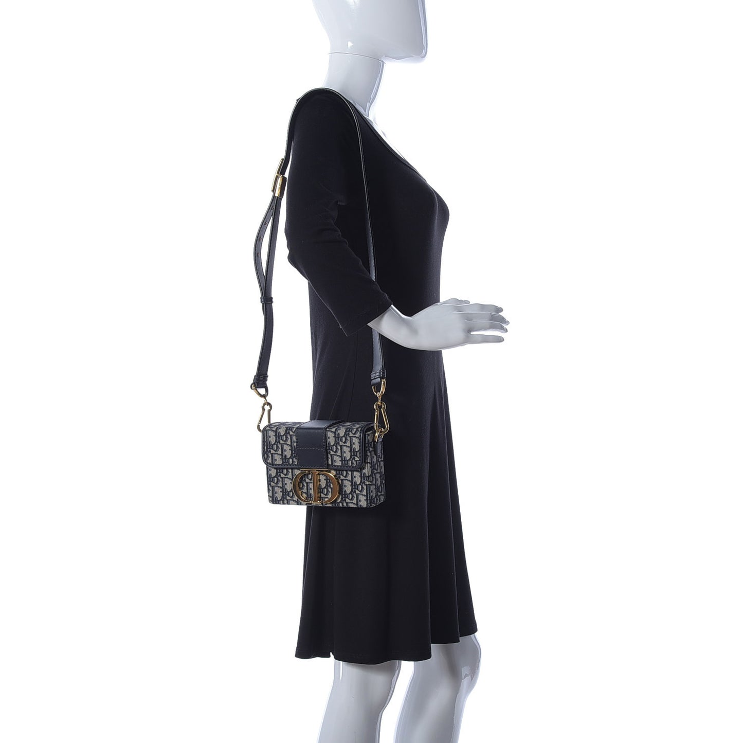 Oblique 30 Montaigne Box Bag Blue