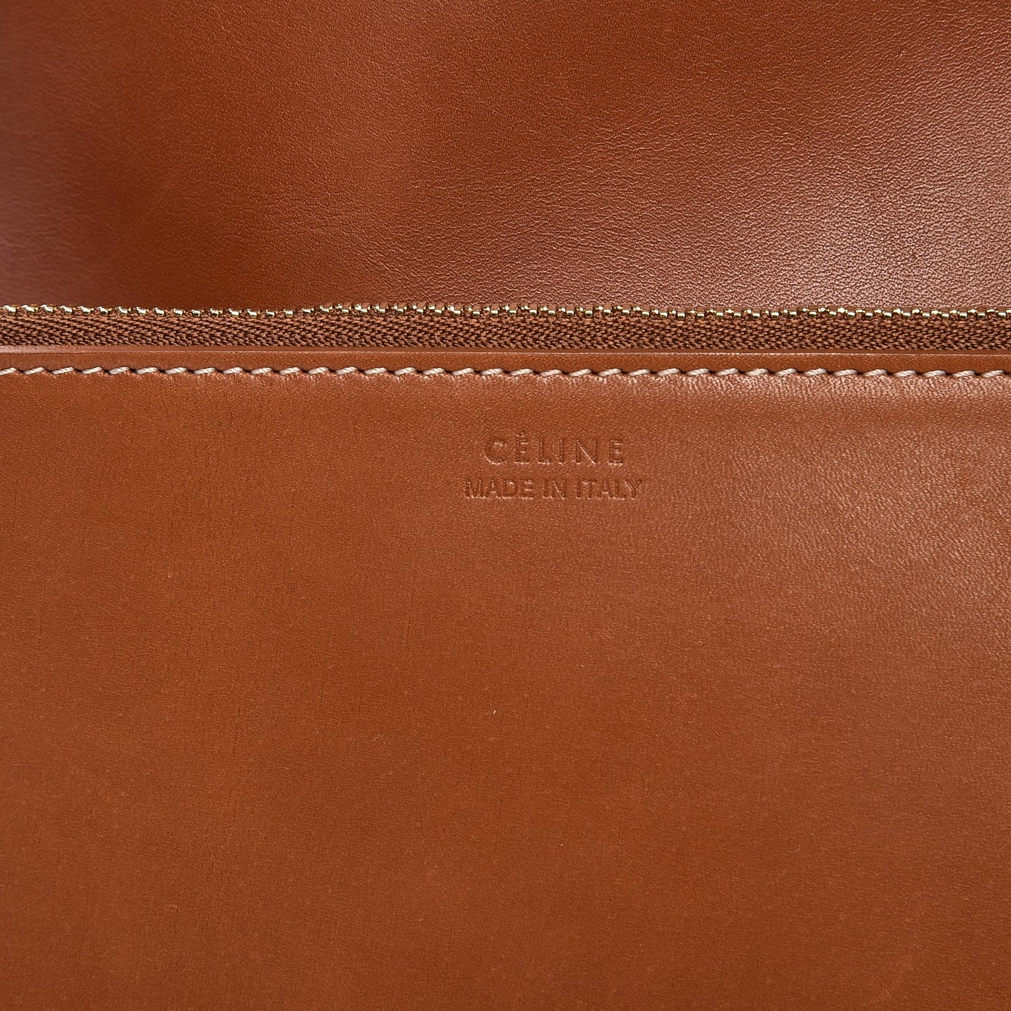 Lambskin Calfskin Band Twisted Cabas Tan