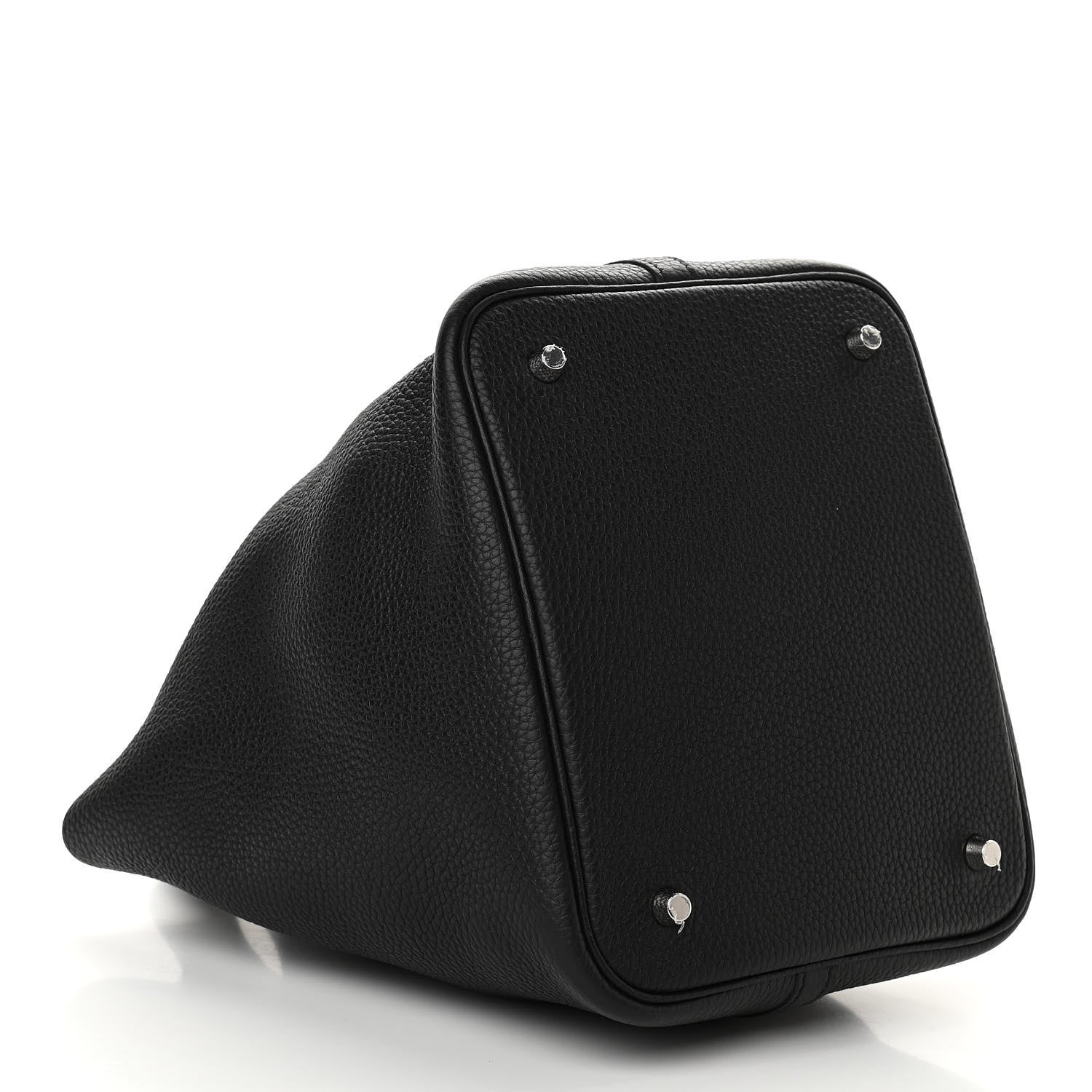 Hermes Taurillon Clemence Picotin Lock 22 MM Black 4 of 10