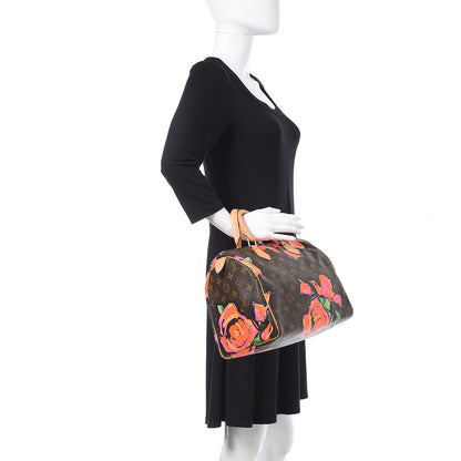 Louis Vuitton Monogram Roses Speedy 30 2 of 10