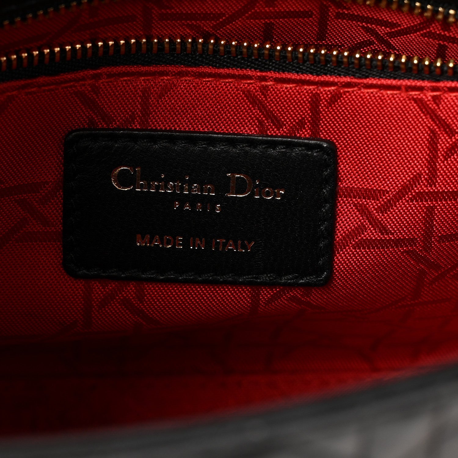 Christian Dior Lambskin Cannage Small My ABCDior Lady Dior Black 6 of 14